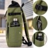 Plecak NORLÄNDER BCKPCK Rolltop 36L na Laptop 15,6” Wodoodporny Zielony/Czarny