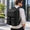 DUŻY PLECAK PODRÓŻNY 34 L NA LAPTOPA CZARNY NORLÄNDER TWILL