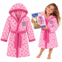 SZLAFROK PSI PATROL PAW PATROL KĄPIELOWY DZIECIĘCY SKYE EVEREST 122/128 RÓŻ