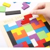 PUZZLE DREWNIANE TETRIS JHTOY-612