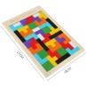 PUZZLE DREWNIANE TETRIS JHTOY-612