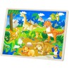 PUZZLE DREWNIANE DINOZAURY JHTOY-995