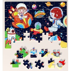 PUZZLE DREWNIANE KOSMOS JHTOY-994