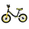 Rowerek biegowy 12' NICEkids YELLOW BLACK BW-1199