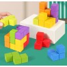 GRA ZRĘCZNOŚCIOWA LOGICZNA SORTER NAKŁADANKA PUZZLE TETRIS KOSTKA RUBIKA JHTOY-646