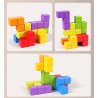 GRA ZRĘCZNOŚCIOWA LOGICZNA SORTER NAKŁADANKA PUZZLE TETRIS KOSTKA RUBIKA JHTOY-646